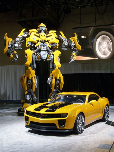 which car is used as bumblebee in transformers