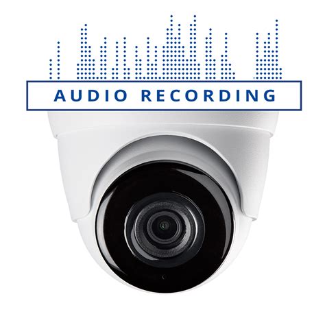 which cctv camera can record voice