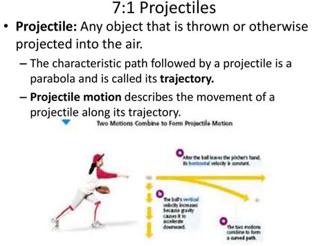 which characteristic describes the path followed by an object in projectile motion
