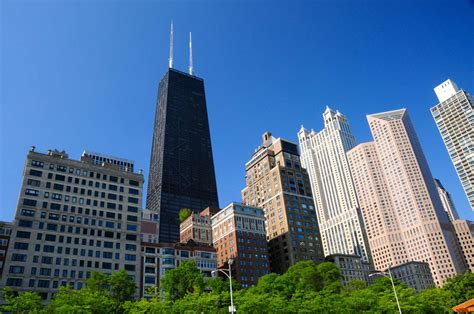 which chicago area is famous for skyscrapers