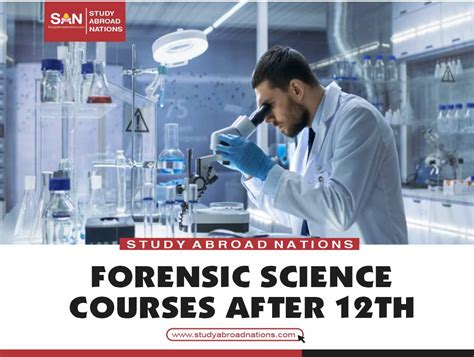 which course is best in forensic science
