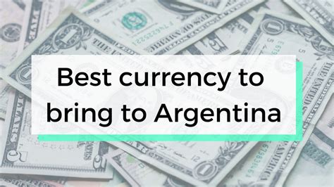 which currency to take to argentina