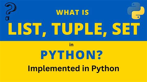 which data type is immutable in python list set dictionary tuple