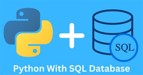 which database can be used with python