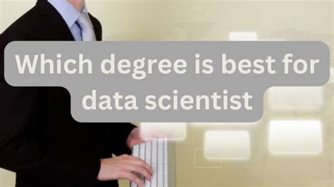 which degree is best for data science