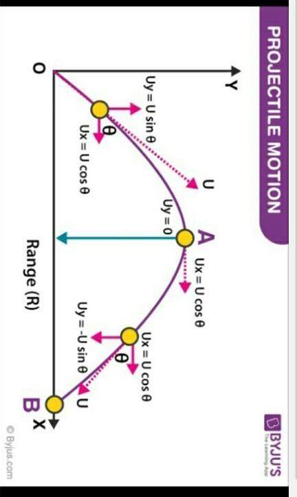 which describes an object in projectile motion brainly