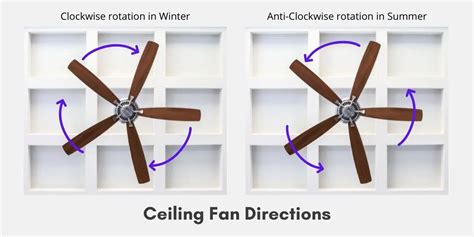 Which Direction Does A Ceiling Fan Go