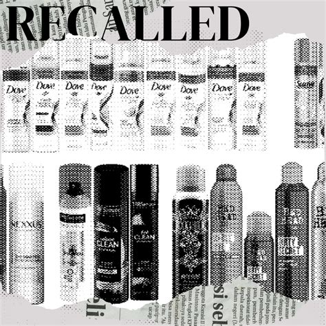 Which Dry Shampoos Were Recalled Uk