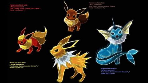 which evolution of eevee is best in fire red
