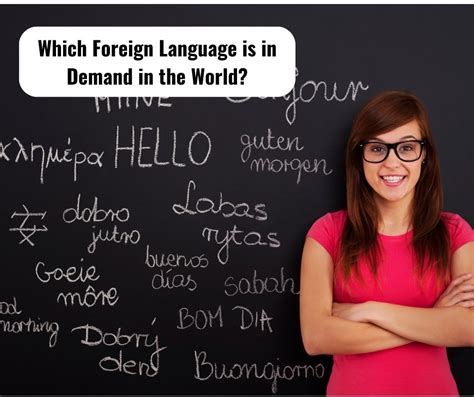 Which Foreign Language Is In Demand In World