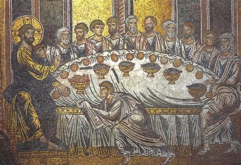 which gospels mention the last supper