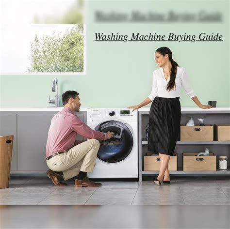 which guide washing machines