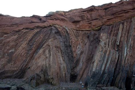 which image is an example of an angular unconformity
