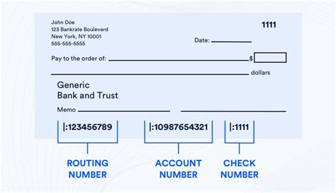 which is account number and routing number on a check