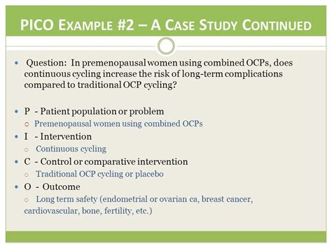 which is an example of a research question based on a clinical problem quizlet