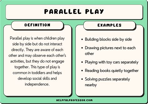 which is an example of parallel play