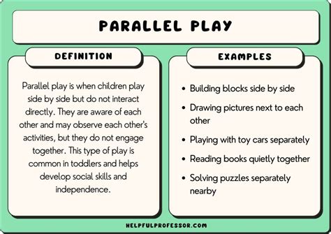 which is an example of parallel play quizlet