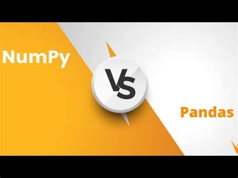 which is better numpy or pandas