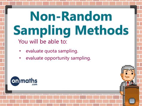 which is not a non random sampling method