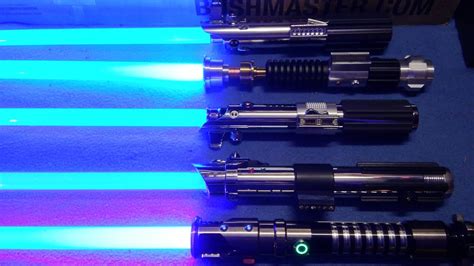 which jedi have blue lightsabers