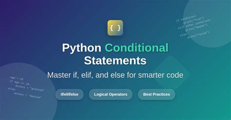 which keyword introduces a conditional statement in python
