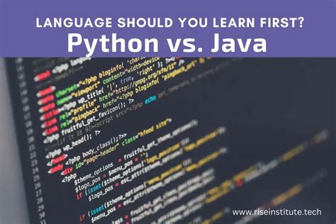 which language should i learn first java or python