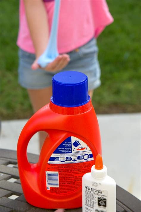 which laundry detergent works best for slime