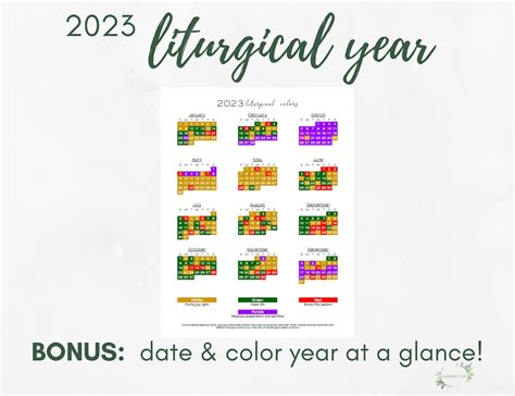 which liturgical year is 2023
