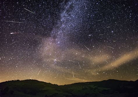 which meteor shower peaked this week