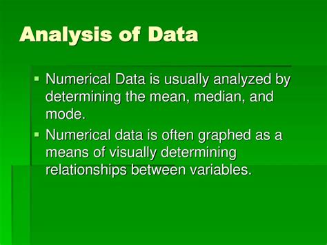 which method involves the systematic collection and analysis of numerical data