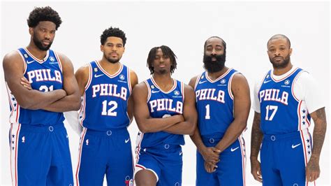 which nba teams start with 76ers
