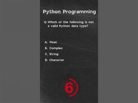 which of the following is not a valid data type in python string