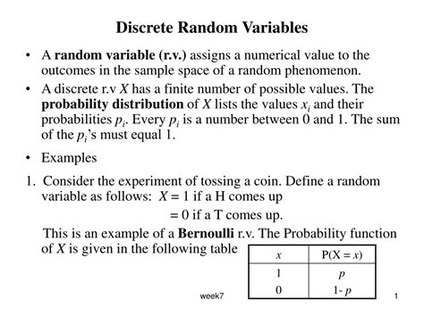 which of the following is not an example of discrete random variable
