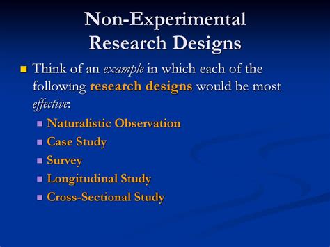 which of the following is not example of non experimental quantitative research