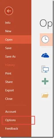 which of the following is the default view of powerpoint presentation