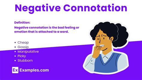 which phrase has a more negative connotation