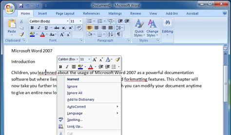 which program is used for creating and editing text documents in microsoft office