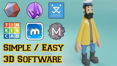 which software is easy for 3d modeling