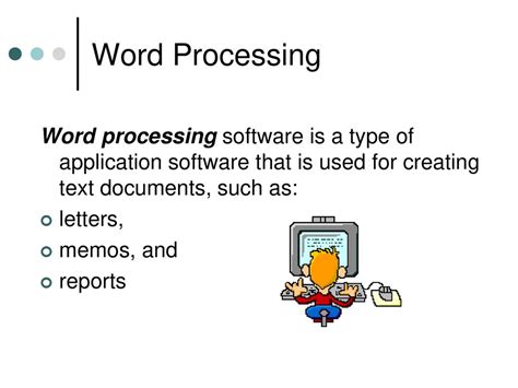 which software is used for creating text documents
