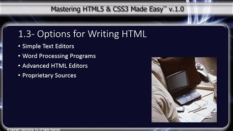 which software is used for html programming