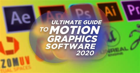 Which Software Is Used For Motion Graphics