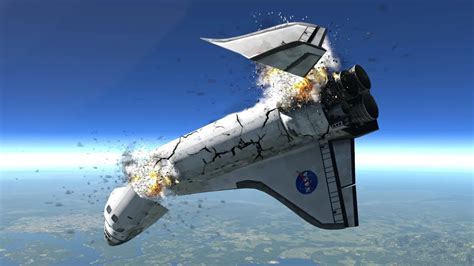 which space shuttles crashed