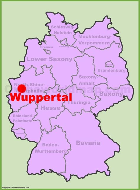 which state is wuppertal in germany