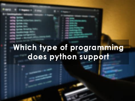 which type of programming language does python support