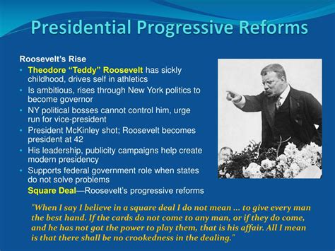which was not a progressive movement reform