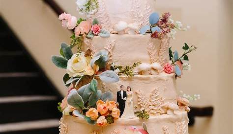 Whimsical Wedding Cake Designs 3 Tiers Of Topsy Turvy Fun!