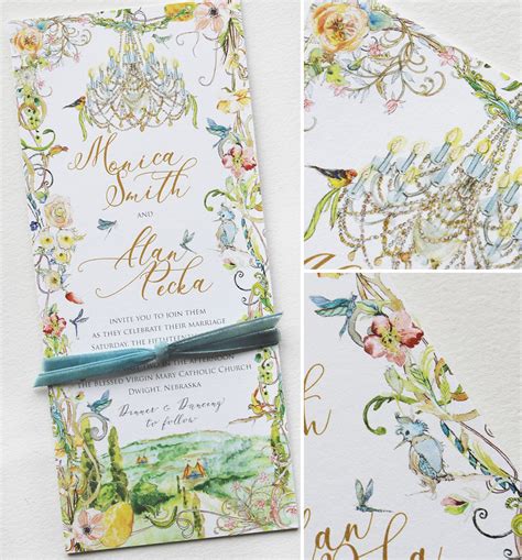 24+ Whimsical Wedding Invitations