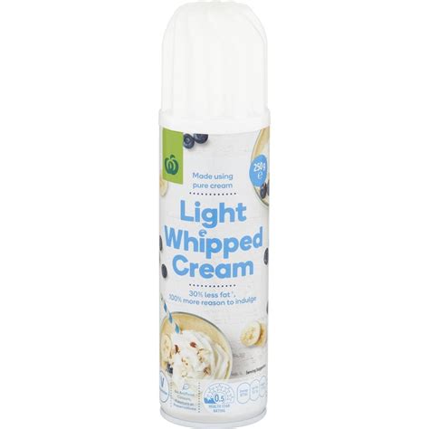 Whipped Cream Light