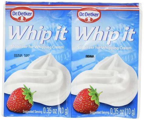 Whipped Cream Stabilizer