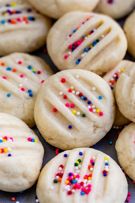 whipped shortbread cookies recipe